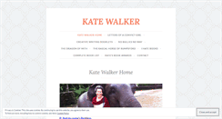 Desktop Screenshot of katewalkerwriter4children.com