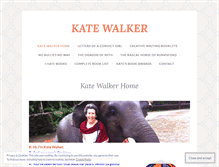 Tablet Screenshot of katewalkerwriter4children.com